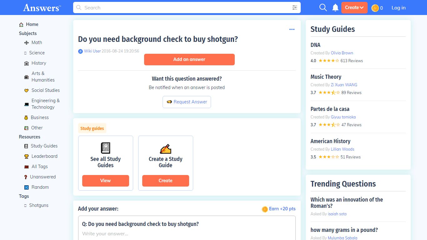 Do you need background check to buy shotgun? - Answers